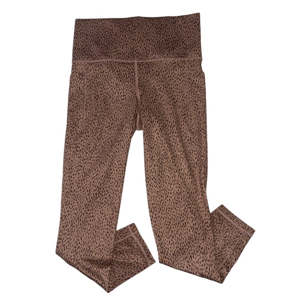 Athleta salutation stash pocket II printed 7/8th tight women’s size small